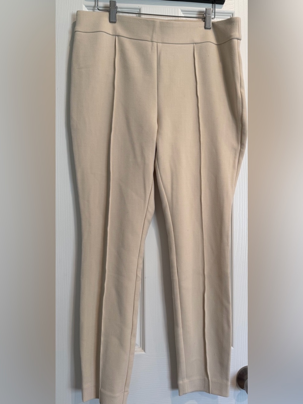 H&M Cream Ponte Skinny Pants